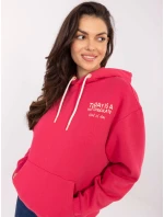 Mikina D10608BC02654E fuchsiová Mikina D10608BC02654E fuchsiová