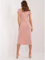 Sukienka DHJ SK model 20095220 ciemny różowy - FPrice