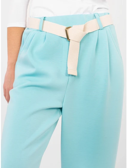 Spodnie MI SP model 21923786 mietowy - FPrice Spodnie MI SP model 21923786 mietowy - FPrice