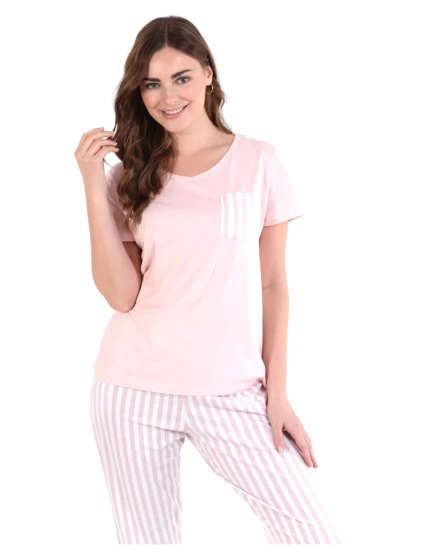Dámské pyžamo 140/140 sv. růžové - Karol