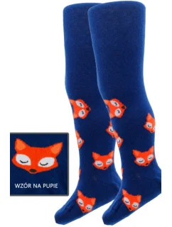 Vzorované punčocháče 0-2 roky chlapecké' NAVY 56-62
