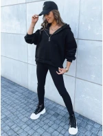 Dámská černá tepláková souprava 3 v 1 ZNAČKA VAŠEHO STYLU FashionStreet AY0936