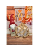 LIDOVÝ SKŘÍTEK S VOUSY 59CM