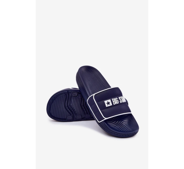 Pánské Pantofle Big Star RR174A045 Námořnické modré