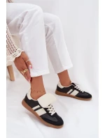 Nízké Dámské Tenisky S Otočeným Jazykem Černé Ardira Nízké Dámské Tenisky S Otočeným Jazykem Černé Ardira