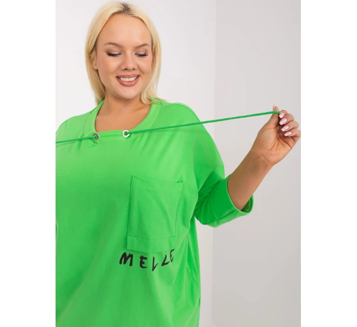 Halenka RV BZ 14002.44 světle zelená Halenka RV BZ 14002.44 světle zelená