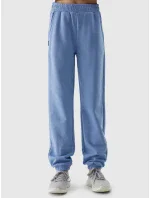 Dívčí tepláky typu jogger 4F - denim