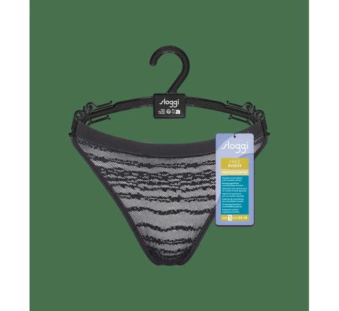 sloggi FREE Evolve String Lace - BLACK - SLOGGI BLACK - SLOGGI