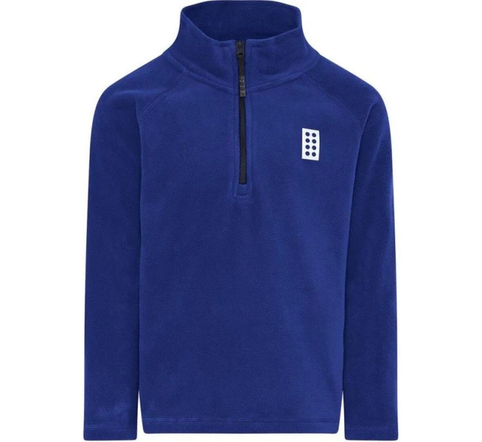 Lego Wear dětská fleecová mikina pro chlapce modrá (22972-570)