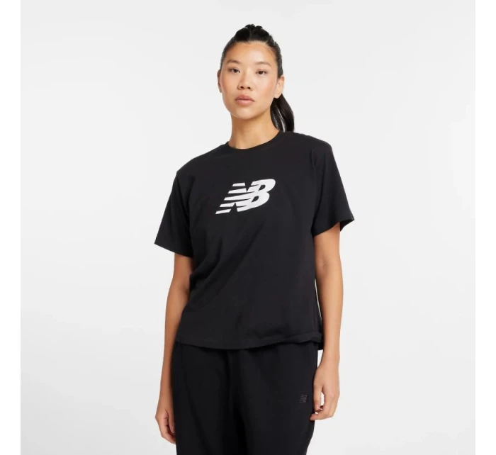 Tričko New Balance Sport Jersey Relaxed Logo W WT43583BK