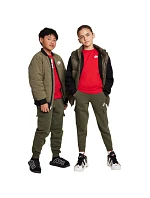 Dětské tričko Nike Sportswear červené FZ5177 657 Dětské tričko Nike Sportswear červené FZ5177 657