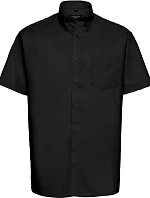 Russell Athletic 933M Košile Oxford s krátkým rukávem 11.933M black