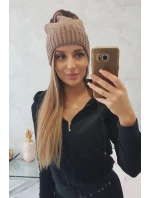 Dámská čepice Irmina K333 mocca Dámská čepice Irmina K333 mocca