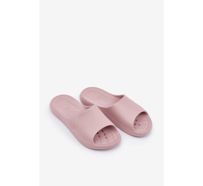 Dámské Pantofle Světle Růžové model 21668819 - 4F Dámské Pantofle Světle Růžové model 21668819 - 4F