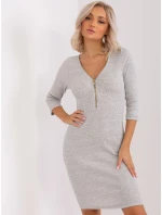 Sukienka EM SK HS 20 model 18781150 jasny szary - FPrice