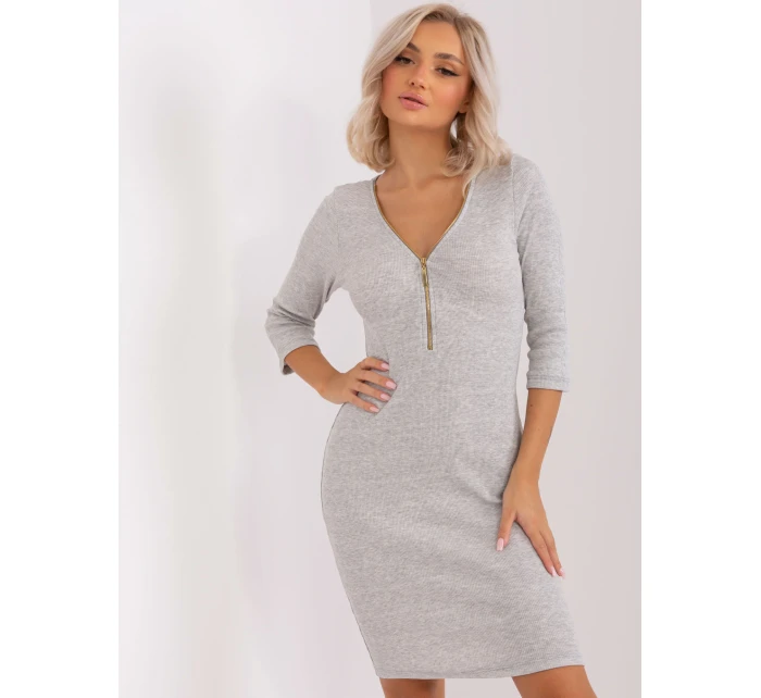 Sukienka EM SK HS 20 model 18781150 jasny szary - FPrice