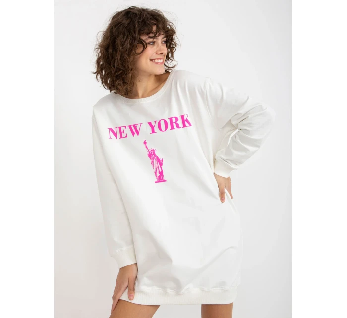 Halenka VI BL model 20742233 bílá a růžová - FPrice Halenka VI BL model 20742233 bílá a růžová - FPrice