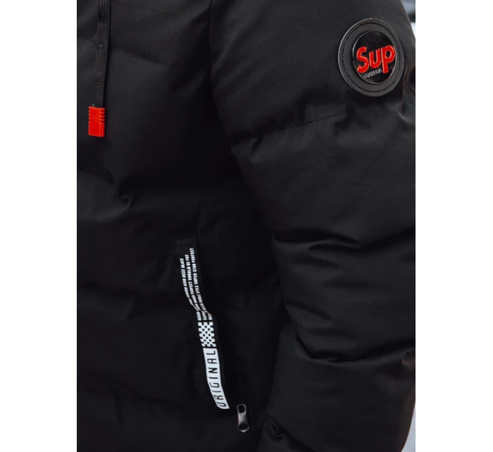 Pánská zimní bunda bomber černá FashionStreet TX4505