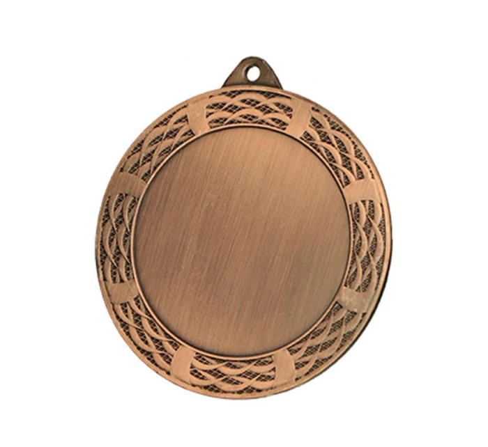 Obecná bronzová medaile s místem pro nápis