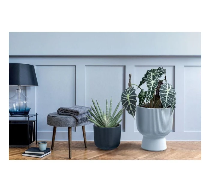 MILLY květináče na podstavci 24CM GREEN PINA dětské