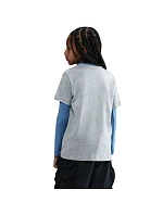 Dětské tričko Nike Sportswear, šedé, FZ5178 064