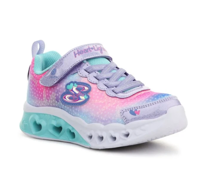 Boty Skechers S Lights Flutter Heart Lights Jr 302315-LVMT