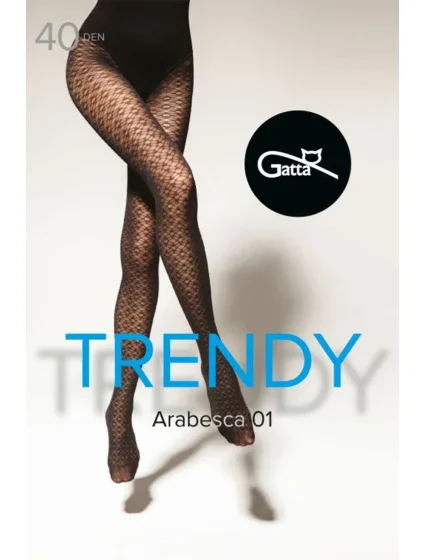 Gatta Arabesca 01 40 DEN barva:nero