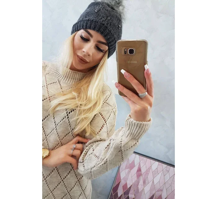 Víčko model 18745658 grafit - K-Fashion Víčko model 18745658 grafit - K-Fashion