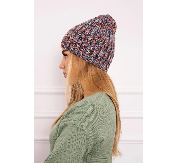 Veselá fleecová čepice K225 červená+modrá