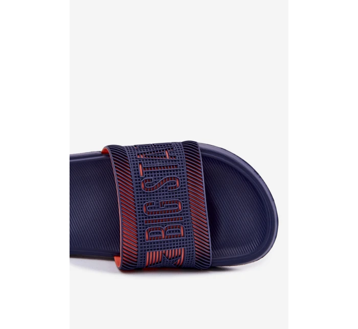 Pánské žabky Big Star RR174A052 tmavě modré