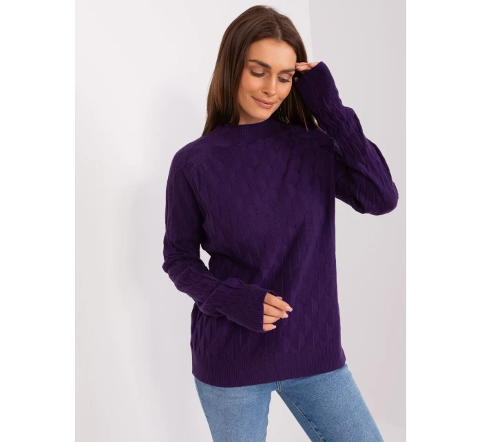 Jumper AT SW 2326.37X tmavě fialový