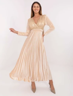 Šaty IT SK 16919.04P světle béžové