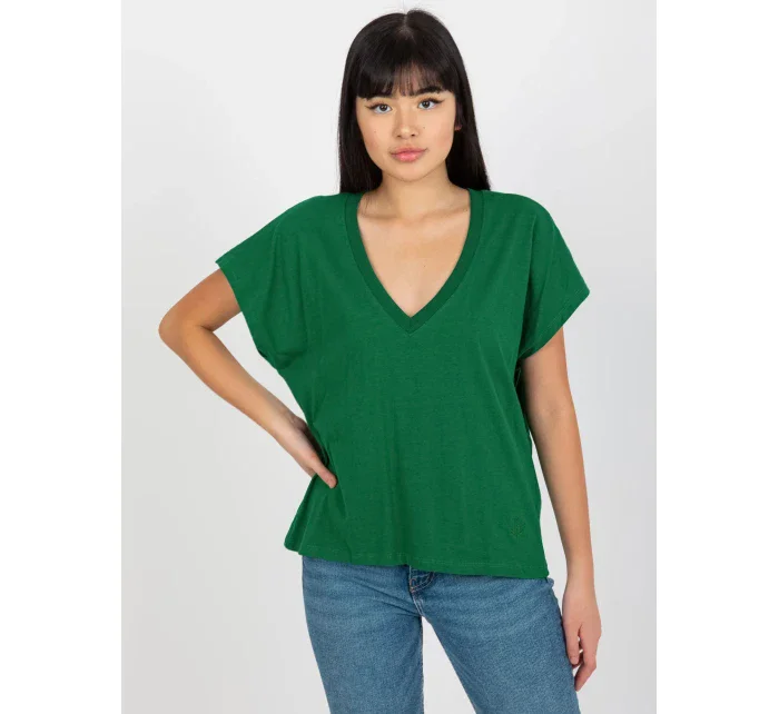 Dámské tričko TW TS 2005.43 tmavě zelená - FPrice