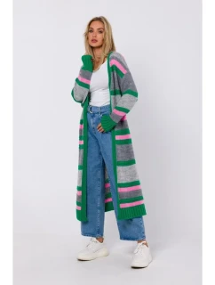 model 18863752 Otevřený pruhovaný svetr model 1 - Moe