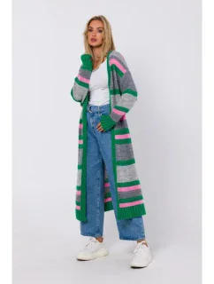 model 18863752 Otevřený pruhovaný svetr model 1 - Moe