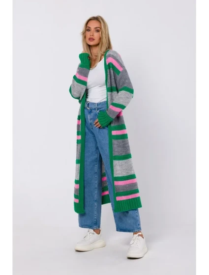 model 18863752 Otevřený pruhovaný svetr model 1 - Moe