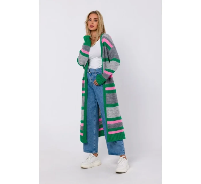 model 18863752 Otevřený pruhovaný svetr model 1 - Moe
