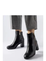 Boty na podpatku model 205097 Solea Boty na podpatku model 205097 Solea