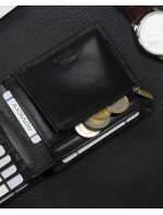Pánské peněženky N993 RVTS 6712 BL+RE černá