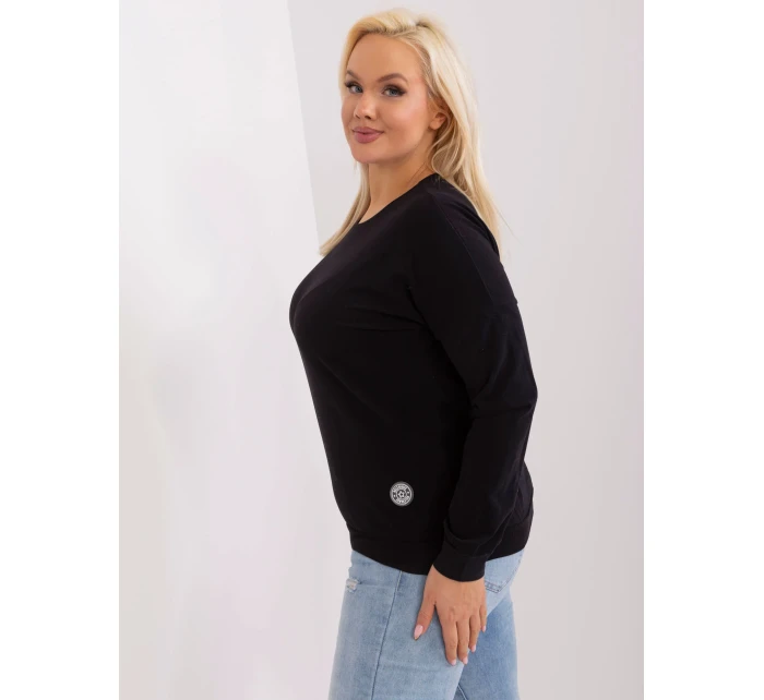 Bluzka RV BZ model 19349323 czarny - FPrice Bluzka RV BZ model 19349323 czarny - FPrice