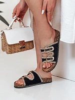 Dámské korkové žabky KORKARTA black FashionStreet ZY0893