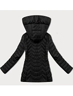Prošívaná bunda s rovnými boky J Style černá (16M9261-392) Prošívaná bunda s rovnými boky J Style černá (16M9261-392)
