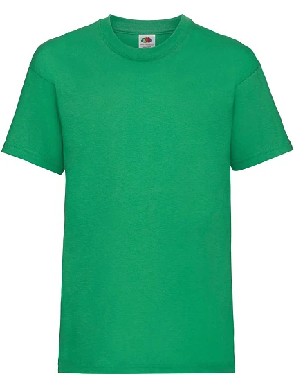 Fruit of the Loom Kids Valueweight T Dětské tričko 16.1033 kelly green Fruit of the Loom Kids Valueweight T Dětské tričko 16.1033 kelly green