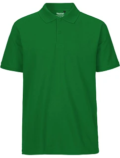 O Pánské piqué polo z bio bavlny green model 22503686 - Neutral