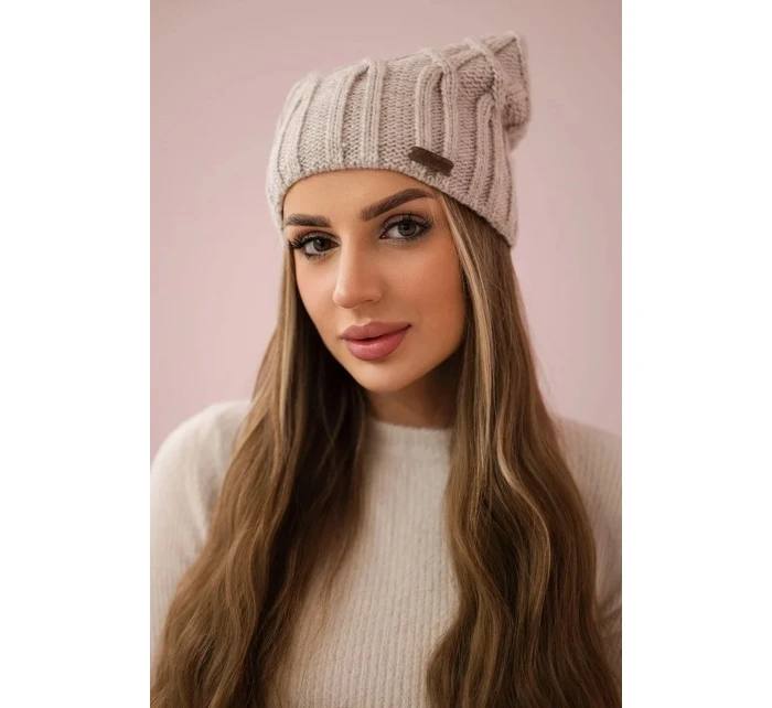 Milano fleecová čepice K203 světle béžová Milano fleecová čepice K203 světle béžová