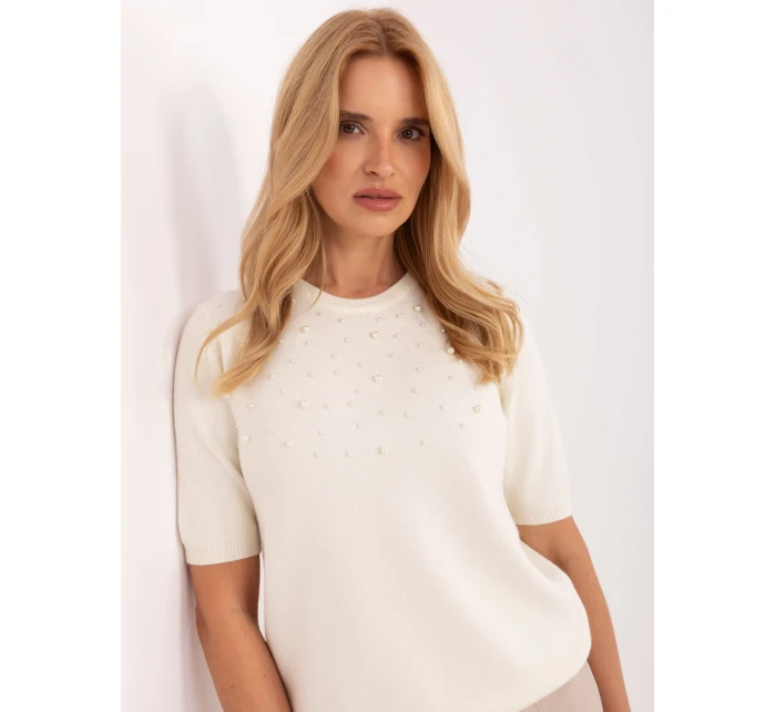 Jumper PM SW PM 5059.15 světle béžový Jumper PM SW PM 5059.15 světle béžový