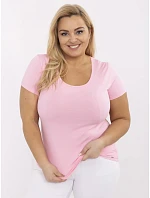 T shirt RV TS  jasny różowy model 22123735 - FPrice