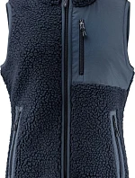 James Harvest Kingsley Fleece Vest Women Dámská fleecová vesta Sherpa "Two-Tone" 62.1505 navy
