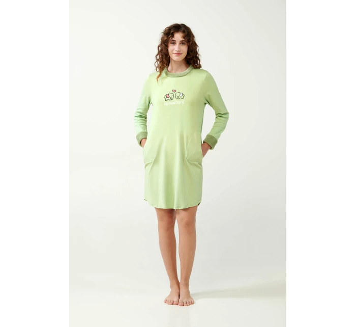 Noční košile s potiskem model 20516355 - Vamp Noční košile s potiskem model 20516355 - Vamp