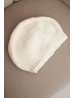 Dámská zimní čepice z vlny s a prodlouženými stranami fialová model 21865198 - K-Fashion